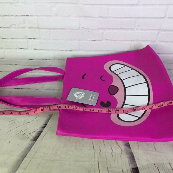 Disney Cheshire Cat Alice In Wonderland Pink Bag - Picture 8 of 9